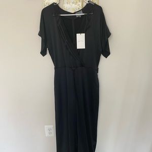 Maiyet Black Silk Jumpsuit